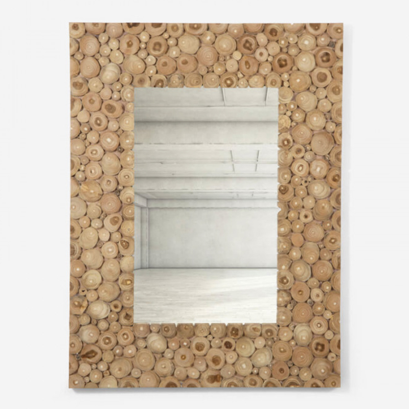 Wood Framed Mirror
