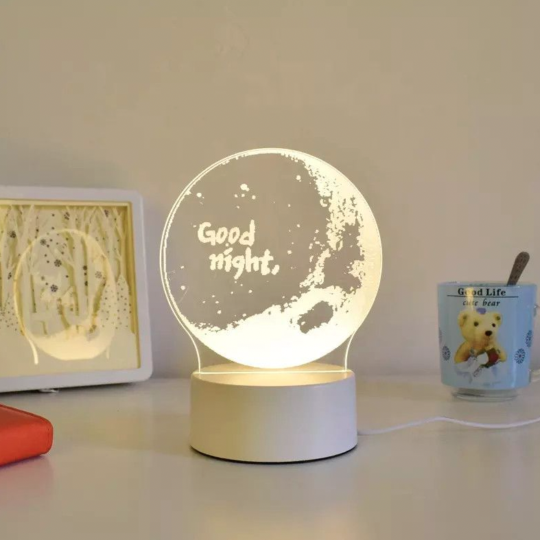 51 off on LightUp 3D Illusion Night Light OneDayOnly