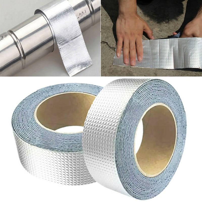 Adhesive Tape- Aluminum Foil Thicken Butyl Tape (5M)