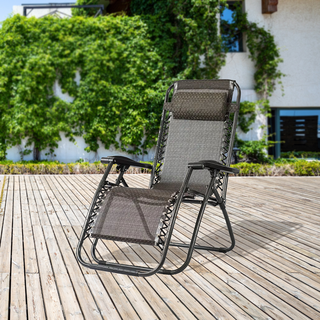 Reclining Gravity Lawn Chair