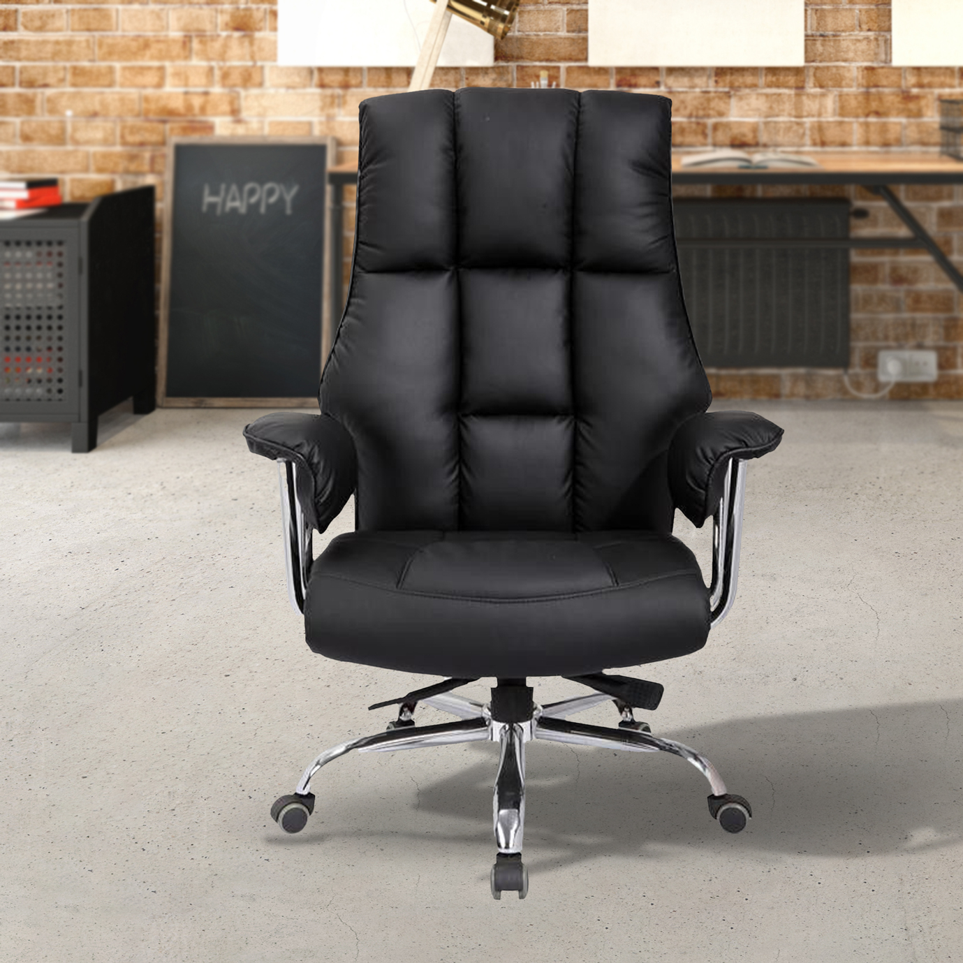 Linx edison high back chair black new arrivals