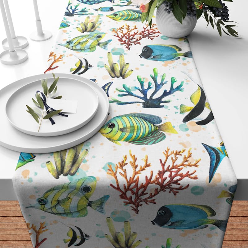 22% off on PVC Printed Table Runner