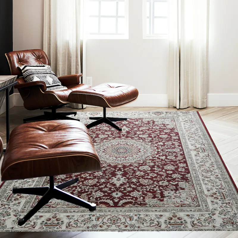 24% off on Tabriz Red Classic Shim Range Rug | OneDayOnly