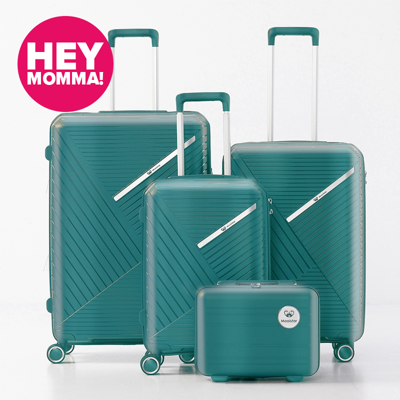 40 off on 4Piece Oblique Hard Shell Luggage Set OneDayOnly