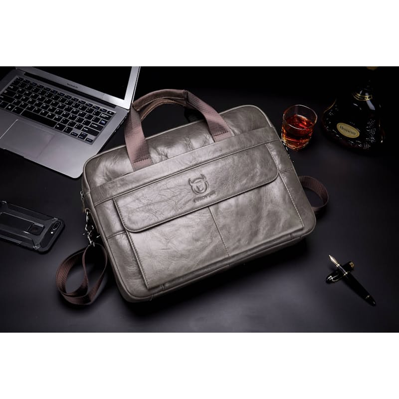 32 off on Bull Captain Leather Laptop Bag OneDayOnly