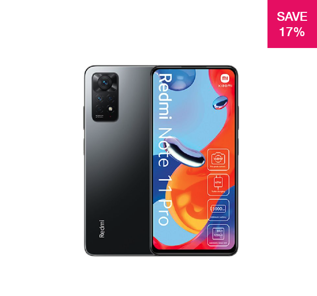 R1,200 off on Xiaomi Redmi Note 11 Pro 128GB | OneDayOnly