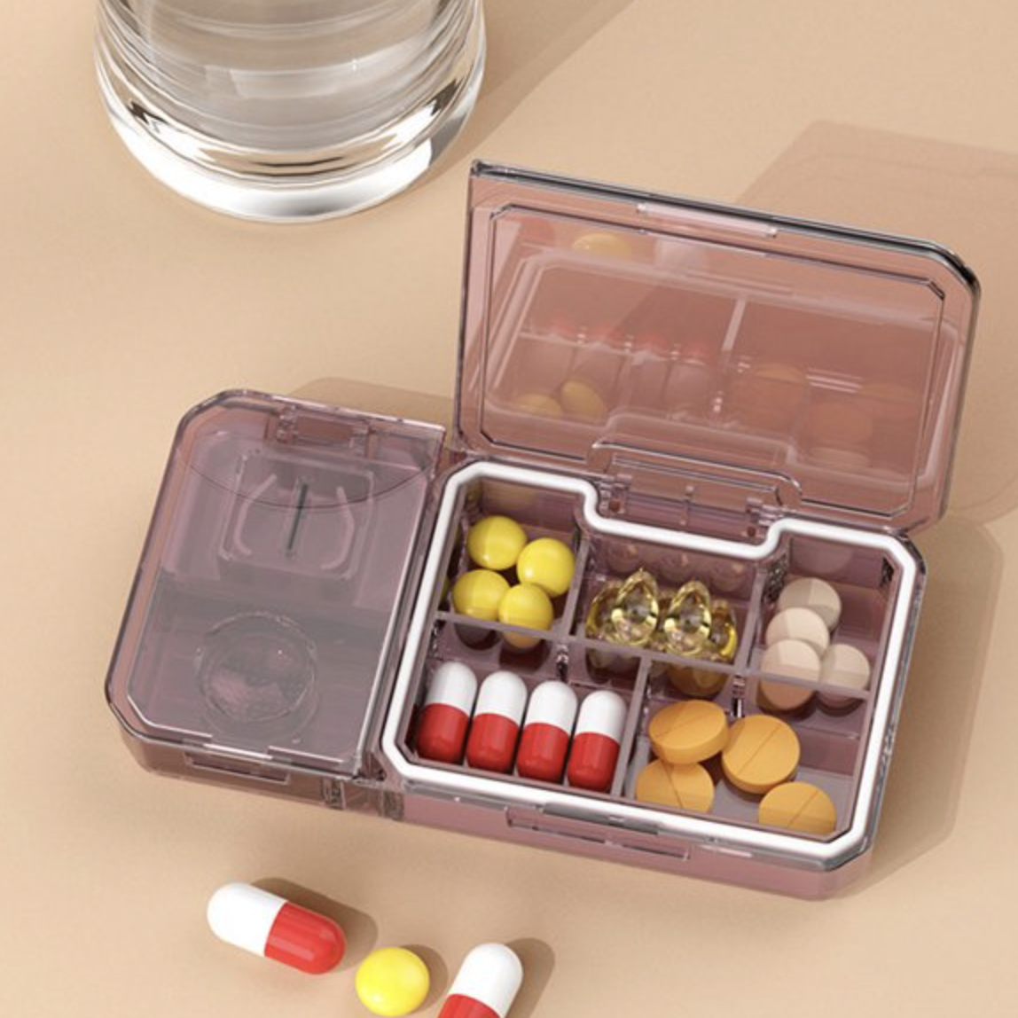 45 off on MedsCube 3in1 Medicine Container OneDayOnly