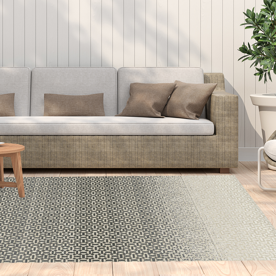 55% off on Hexagon Indoor/Outdoor Flow Rug | OneDayOnly