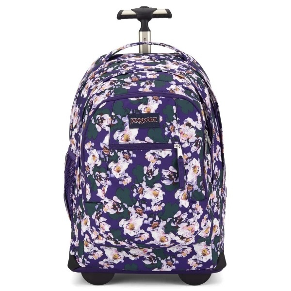 jansport backpack wheels Driver 8 - Black Remember racing those rugged rollers down the hallways JanSport Laptop Book Blue Sketch