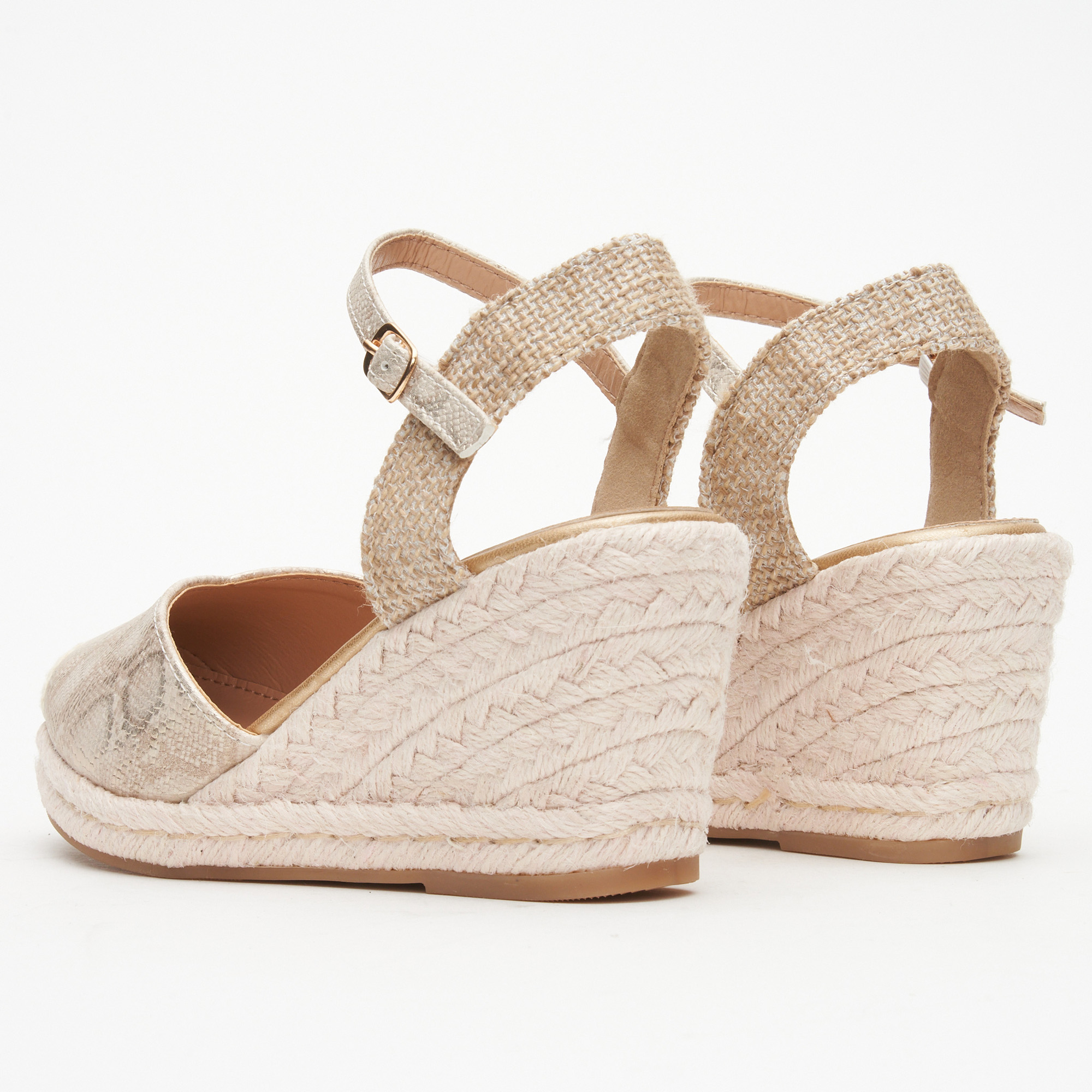 Snakeskin espadrille hot sale wedges