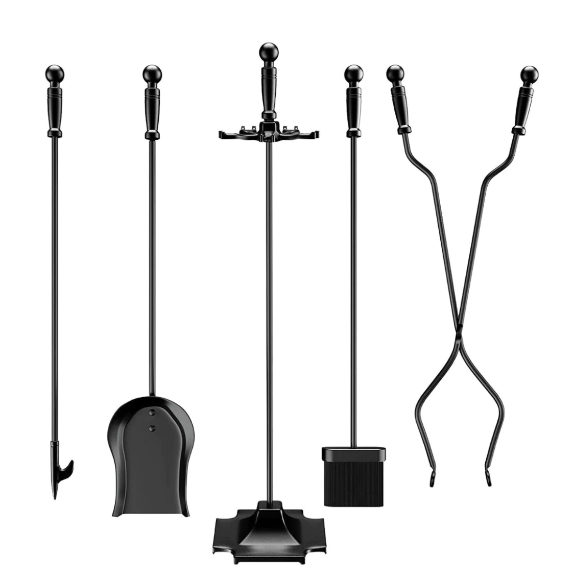 37 off on 5Piece Fireside Fireplace Tool Set OneDayOnly