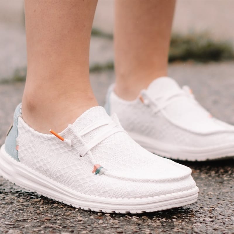 Ladies dude shoes online