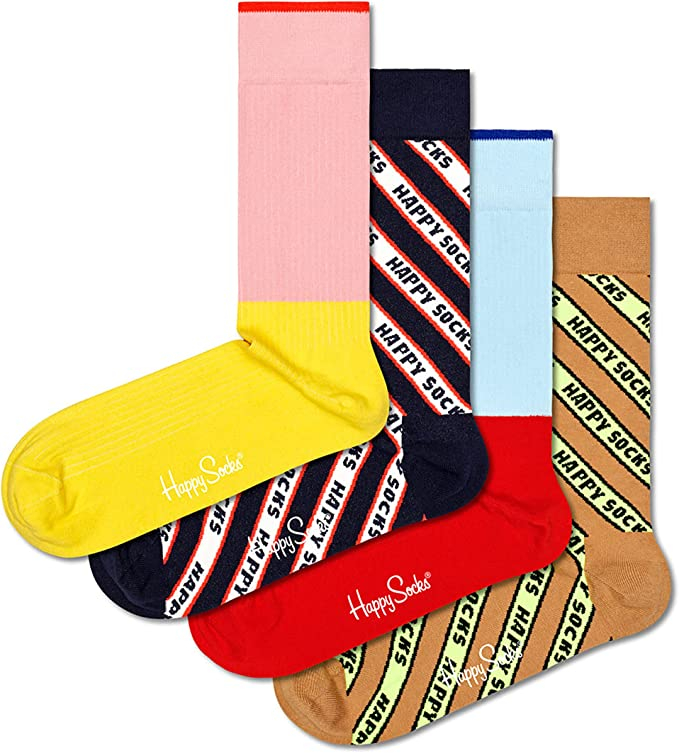 34 off on 4x Happy Premium Socks Gift Set OneDayOnly