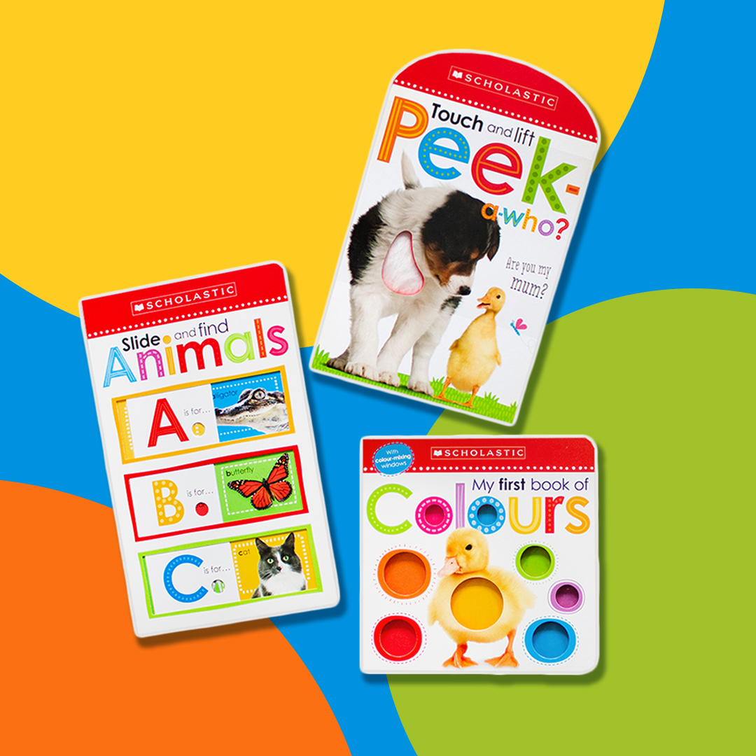 54 off on Early Learners Board Books (3 Books) OneDayOnly