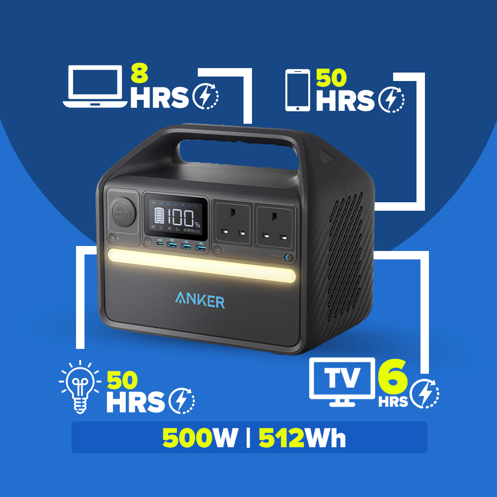 R1,200 off on Anker 500W Power Station | OneDayOnly