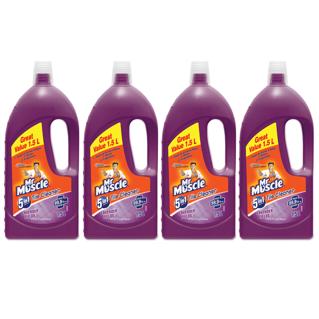 12 off on Mr Muscle 4x 1.5L Tile Cleaners OneDayOnly