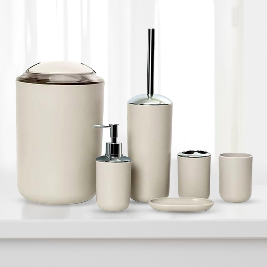 6-Piece Boutique Bathroom Accessory Set
