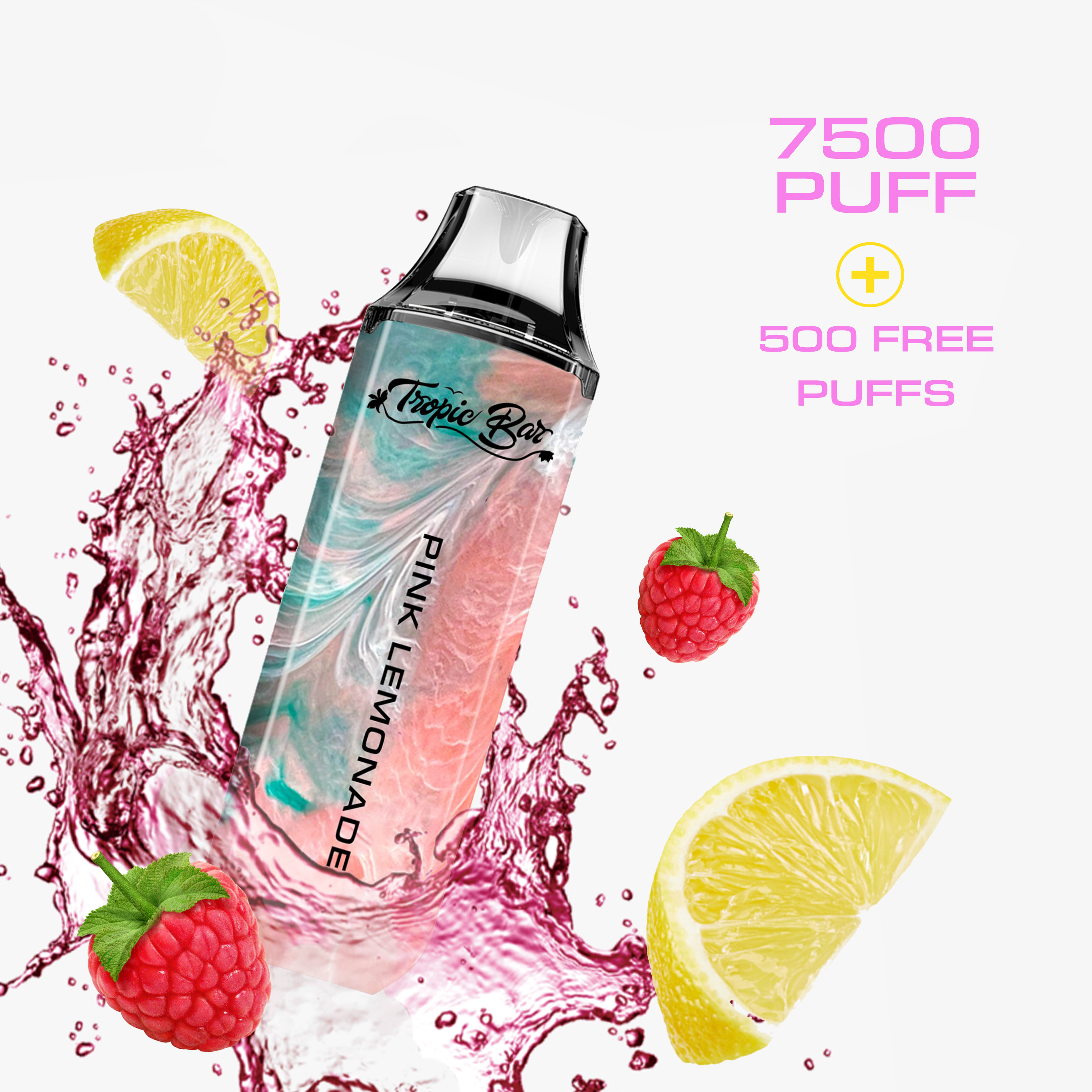 15 off on Tropic Bar 3x 5 mg 7500 Puff Vapes OneDayOnly