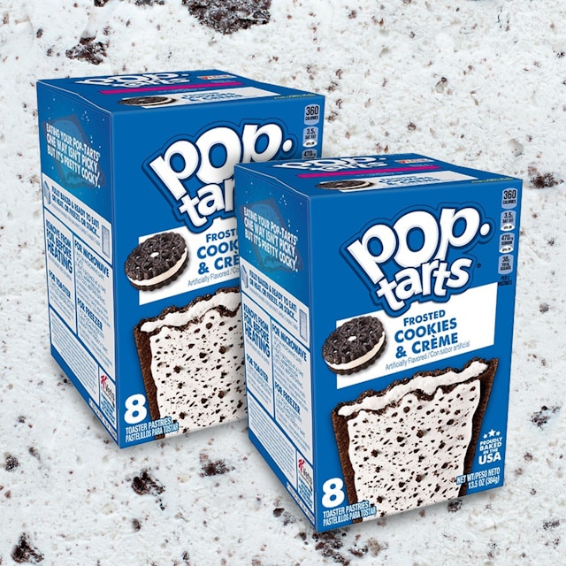 Kellogg's 2x 384g Pop Tarts Cookies & Cream | OneDayOnly