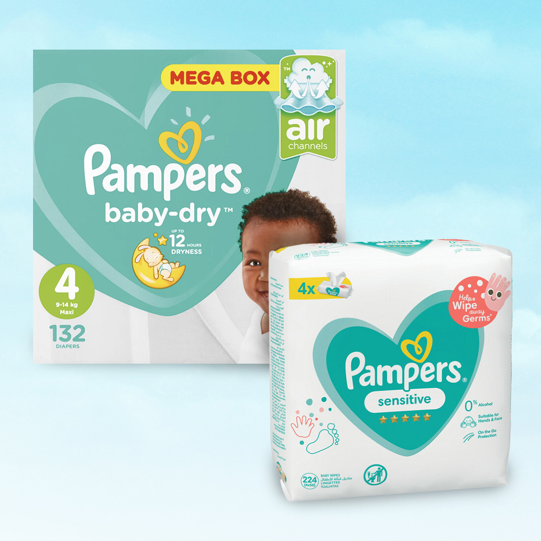 26% Off On 2-Piece Baby Nappies + Wipes | OneDayOnly