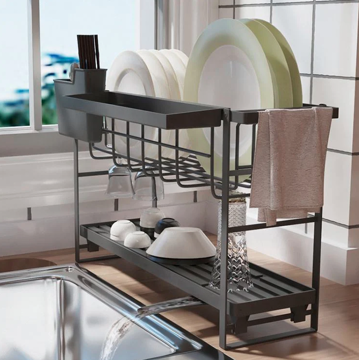 41 Off On Modernity 2 Tier Sink Dish Rack OneDayOnly   1684493997.9885 