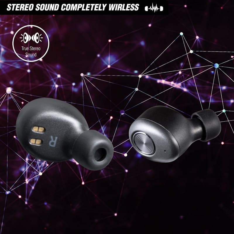 44 off on Wireless Black Bluetooth Earbuds OneDayOnly