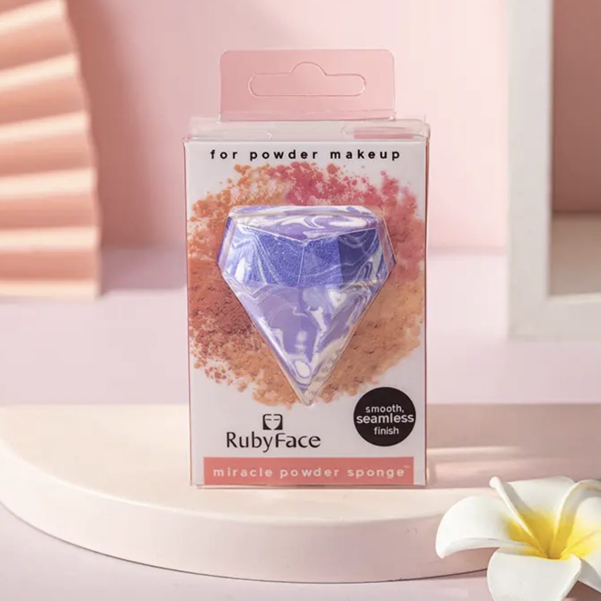 51% off on GLAM Beauty 2x Marble Beauty Sponges | OneDayOnly