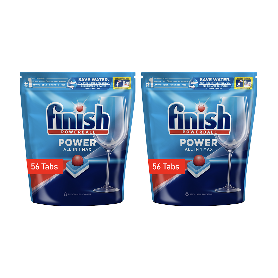 2x 56's All In One Dishwashing Tablets