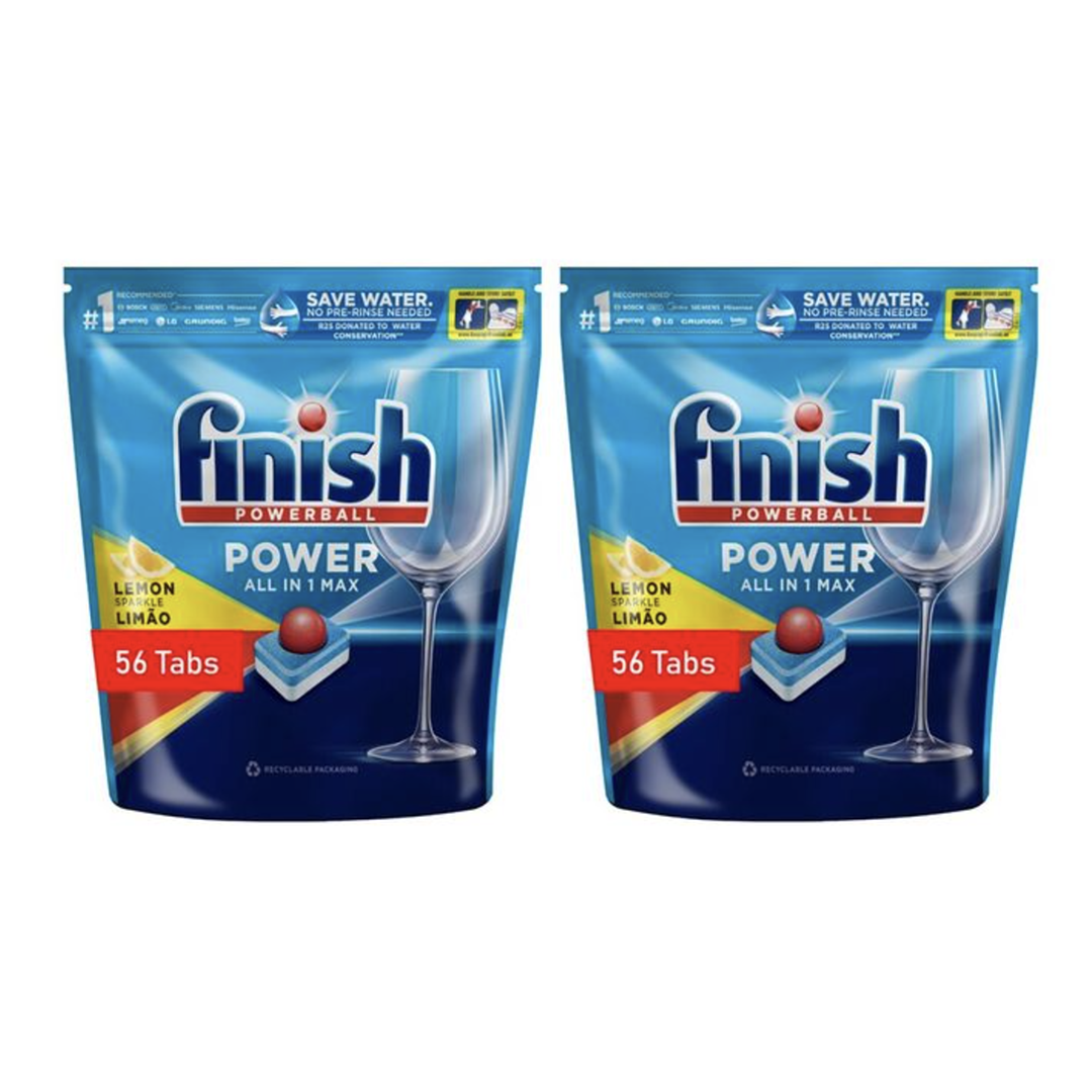 2x 56's All In One Dishwashing Tablets