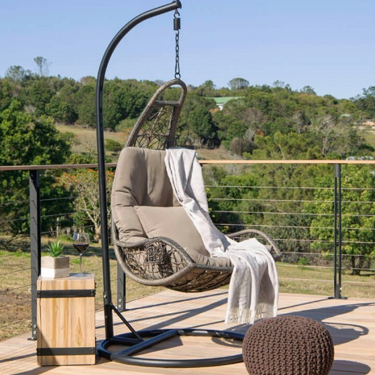R1,200 off on Jasper PE Rattan Hanging Chair | OneDayOnly