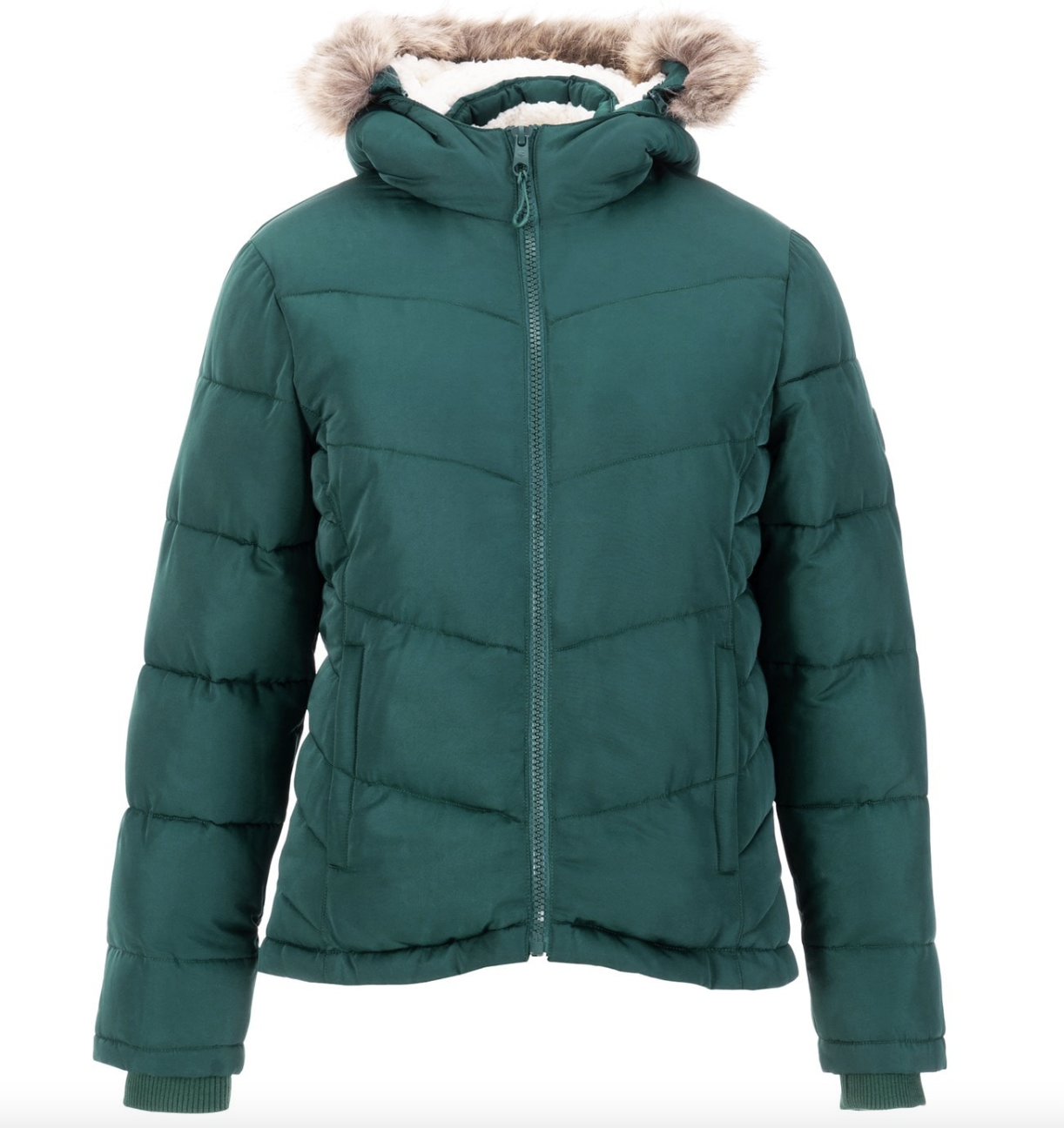 Parka Soulcal Two Zip Bubble Jacket Ladies 35% Off On SoulCal