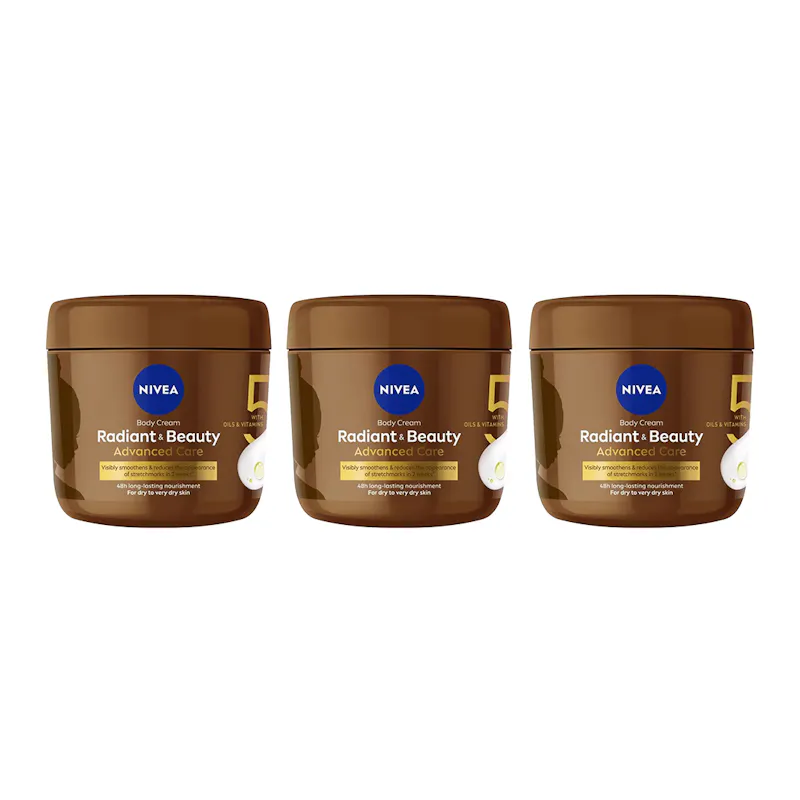 Pack of 3 - Radiant Beauty Advanced Care - Bundle Contents