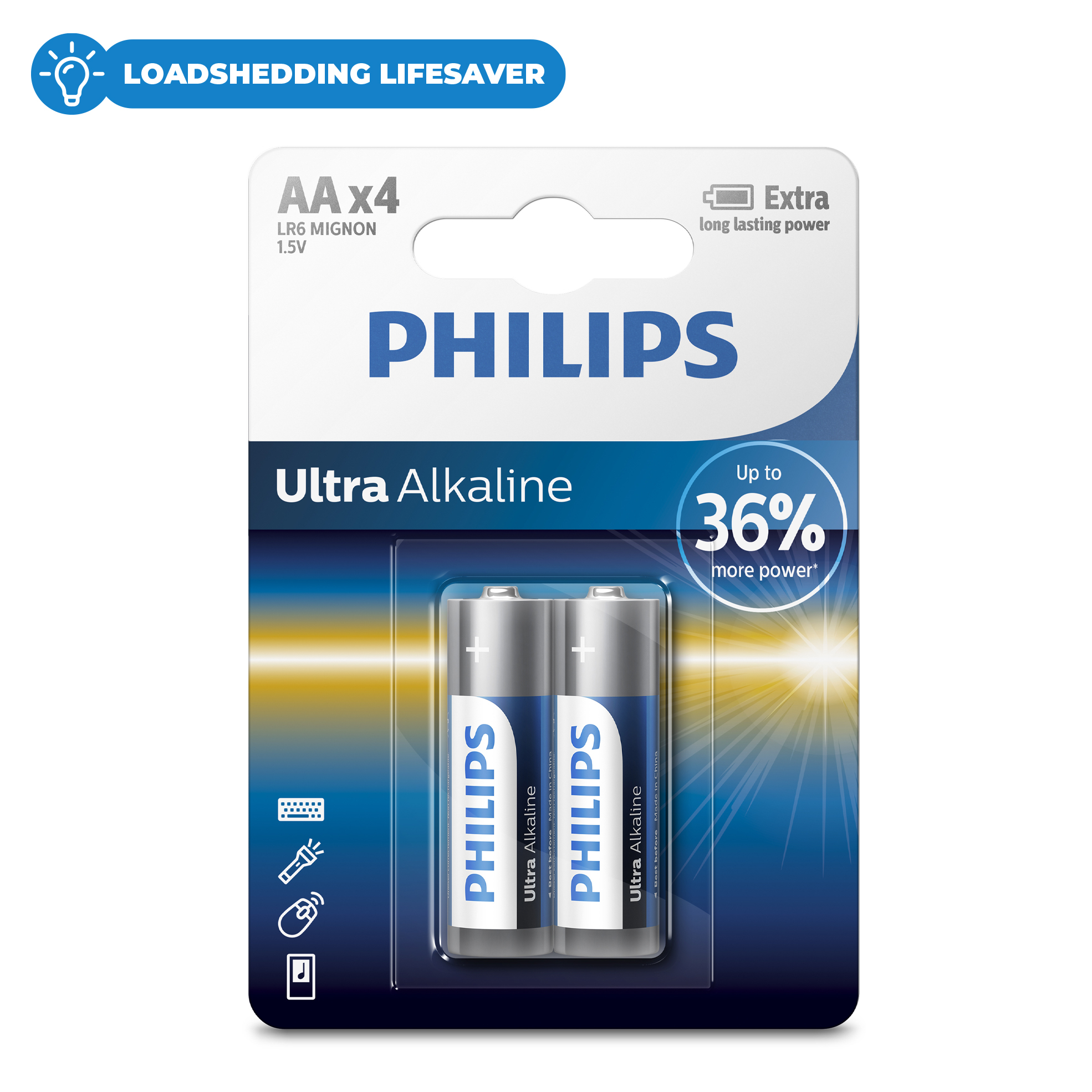 64 off on 10x 2 UltraAlkaline Batteries OneDayOnly