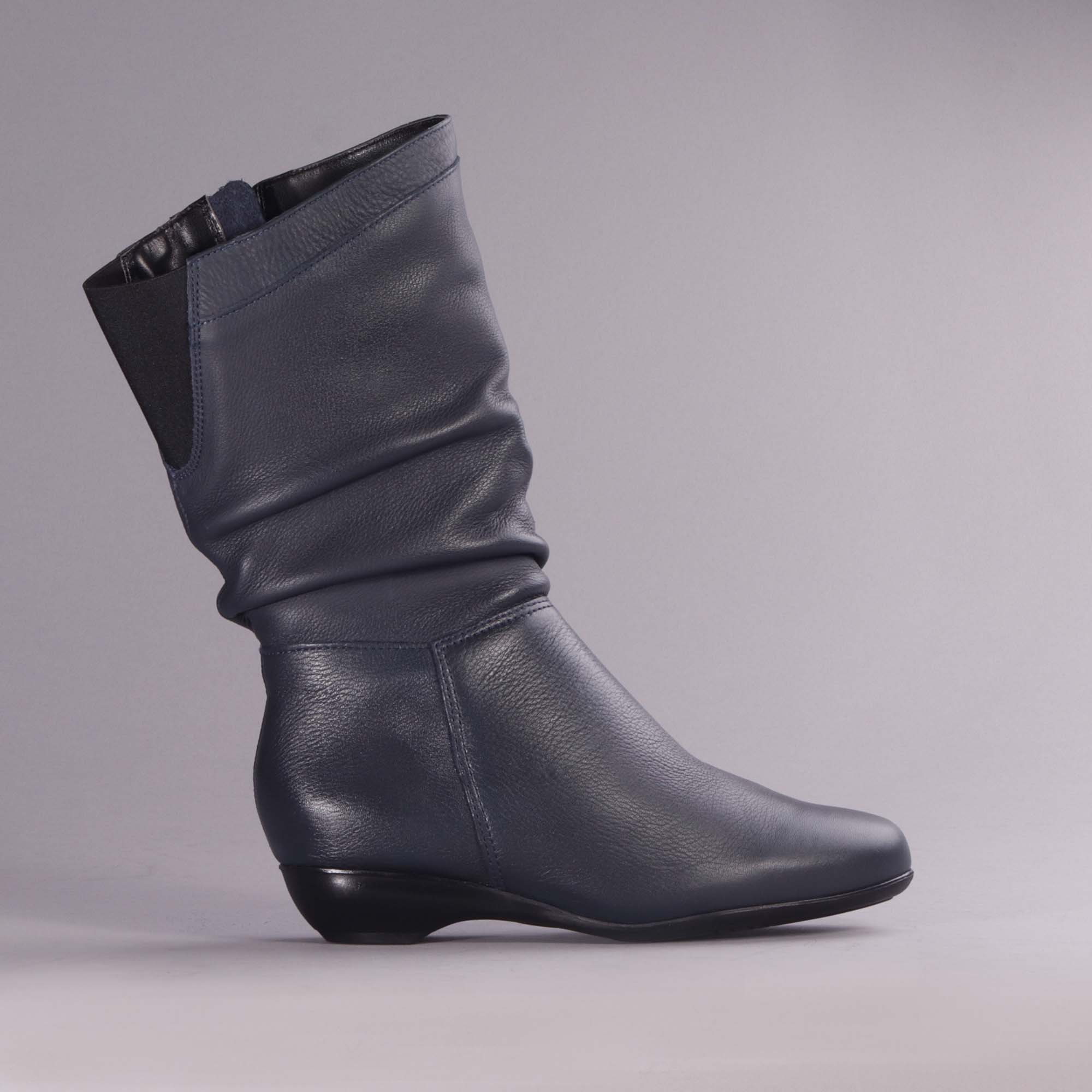 20 off on Froggie Ladies Navy Slouched Boots OneDayOnly