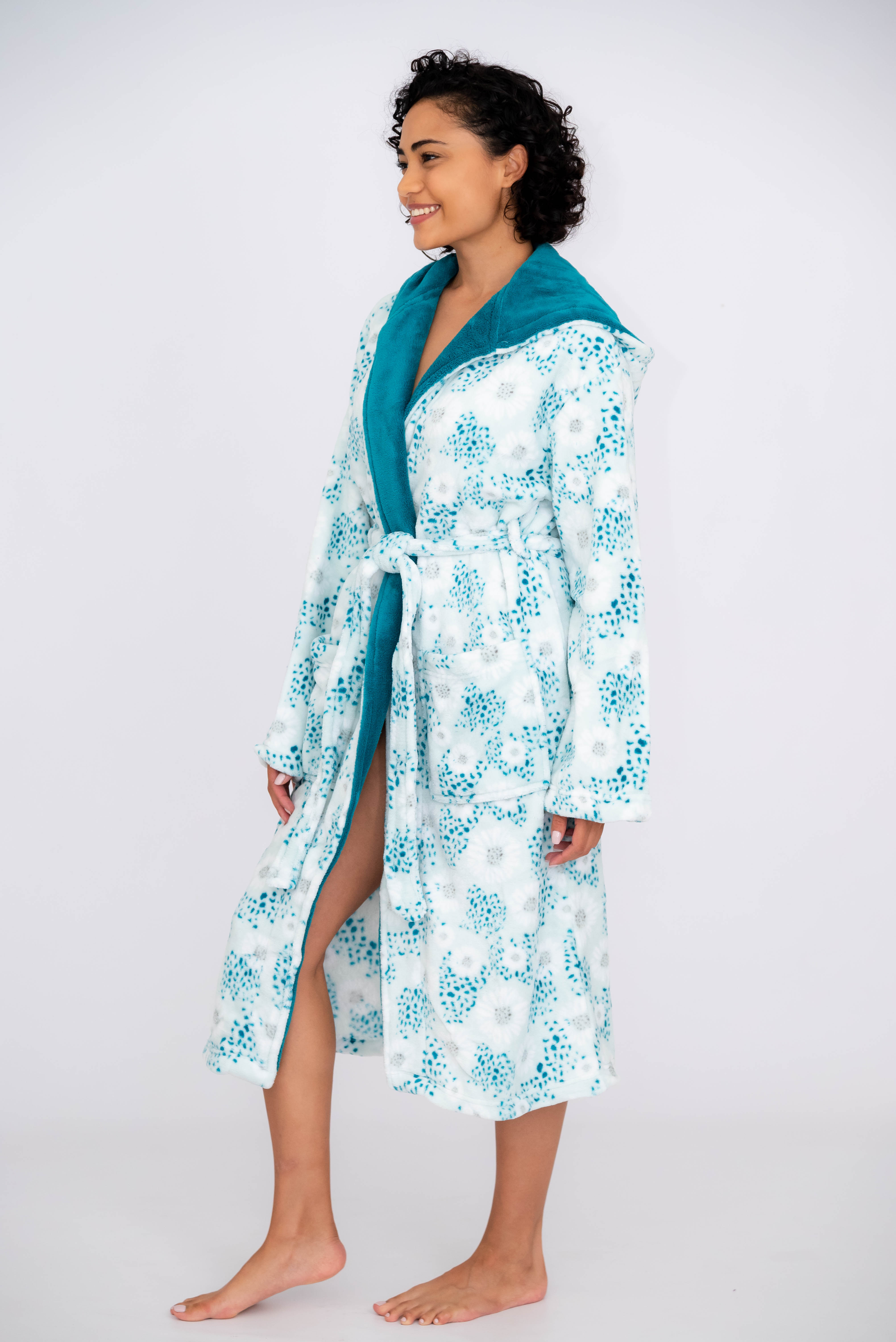 41% off on Ladies Sherpa Winter Gown | OneDayOnly
