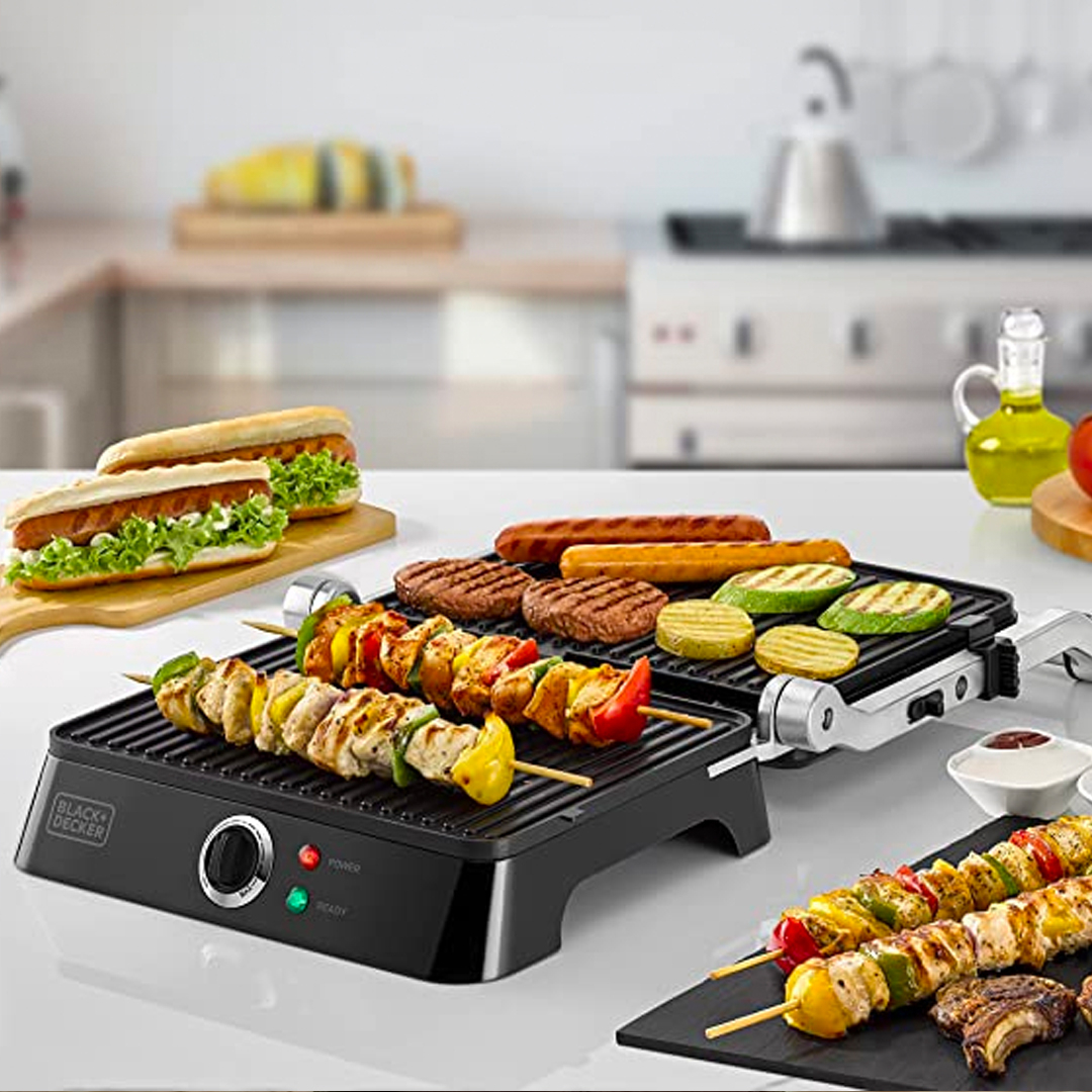 1400W Contact Grill (Model: CG1400-B5)