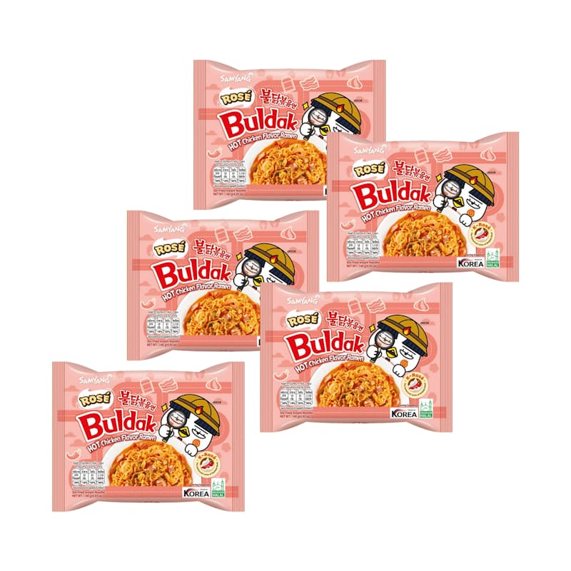 Buy SAMYANG Rose Buldak Hot Chicken Flavor Ramen Nouilles