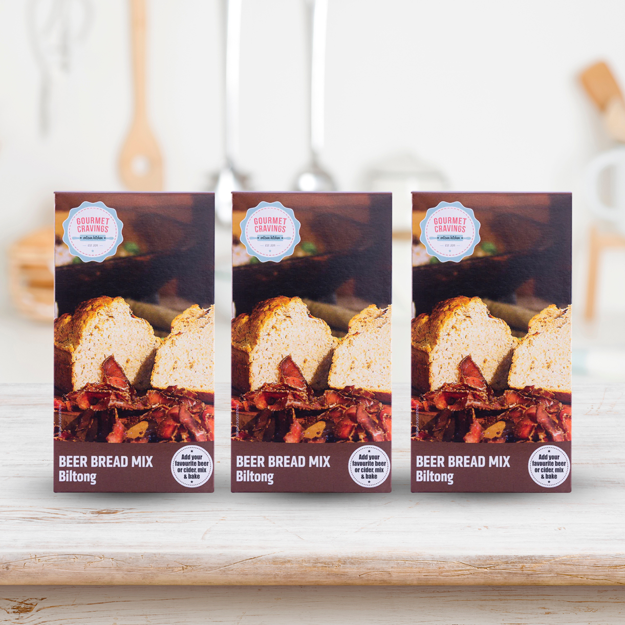14% off on 3x 450g Beer Bread Mixes | OneDayOnly