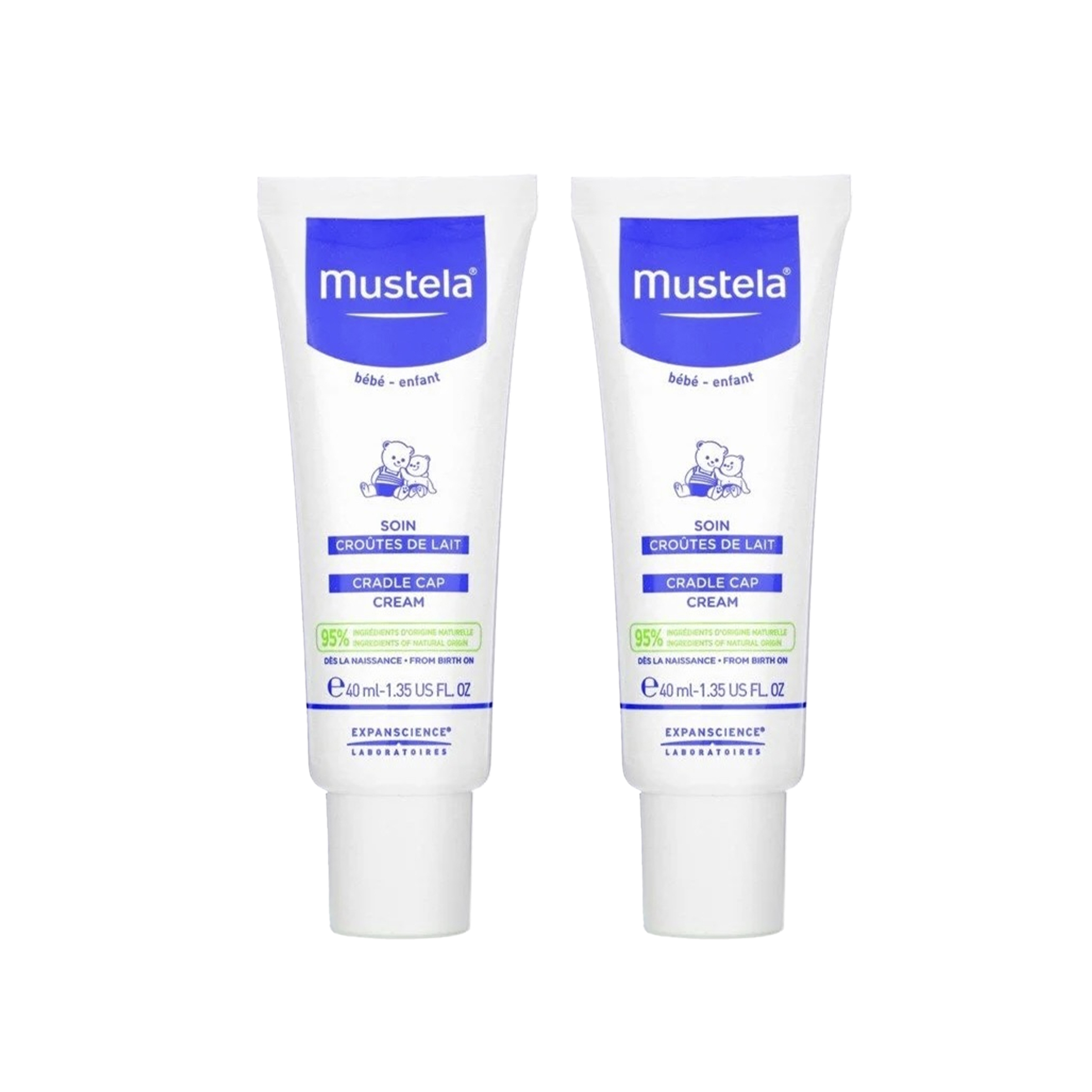 38 off on 2x 40ml Cradle Cap Creams OneDayOnly