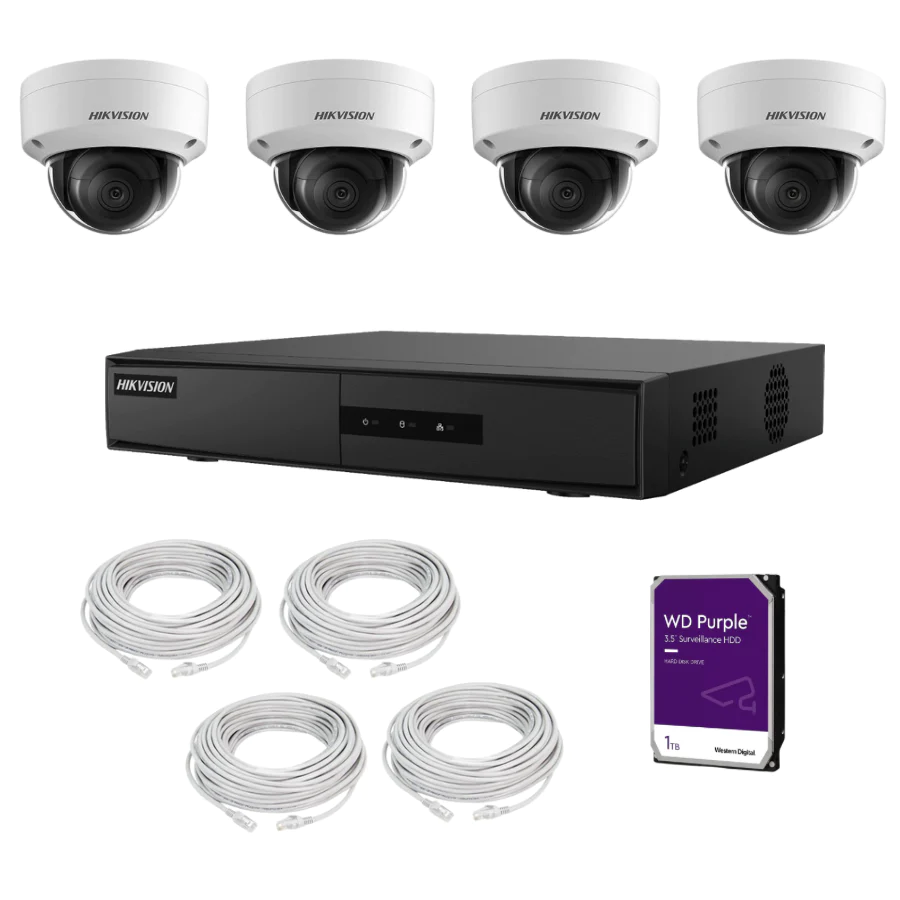 R1 700 Off On Hikvision 2mp Dome Poe Kit Onedayonly