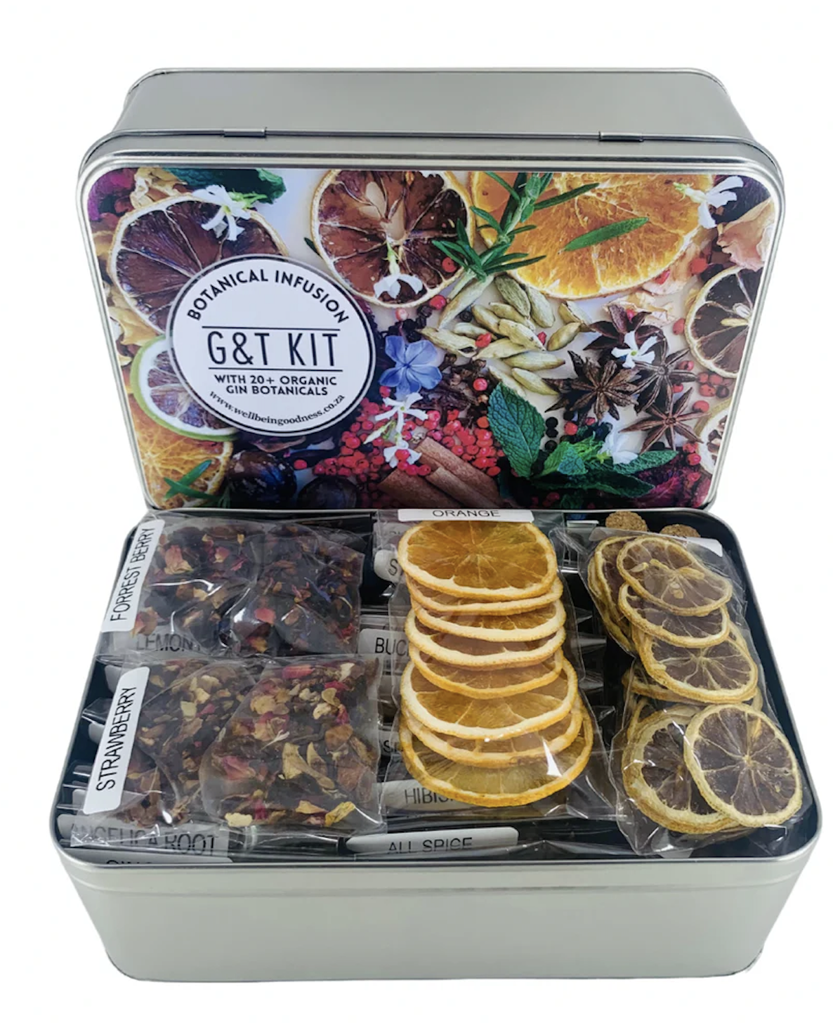 23 off on Wellbeing Goodness Gin Garnish Kit OneDayOnly
