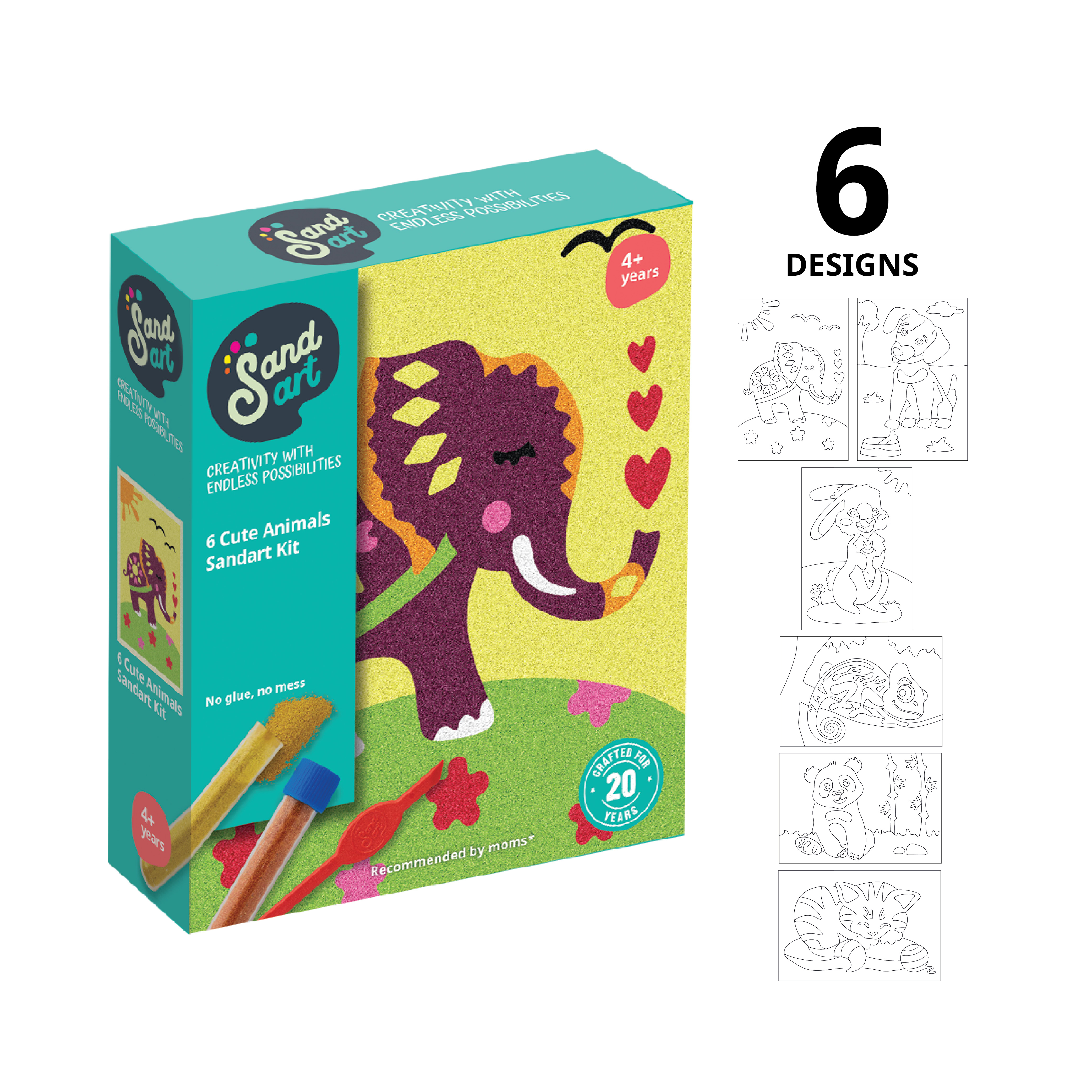 21 off on 2x Creative Sand Art Card Kits OneDayOnly