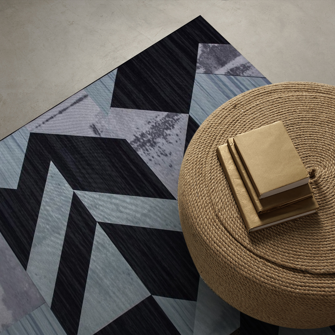 50% off on Pulse Geometric Pattern Rug | OneDayOnly