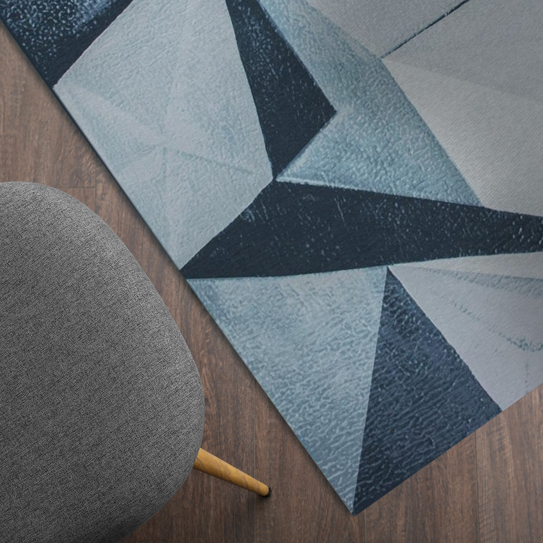 58% off on Pulse 3D Geometric Pattern Rug | OneDayOnly