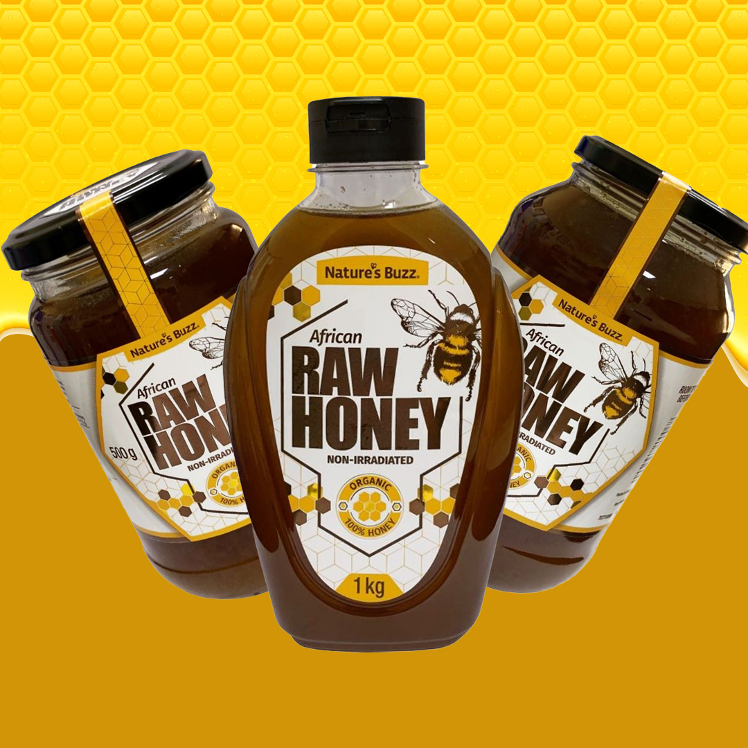 3x Raw African Honey OneDayOnly