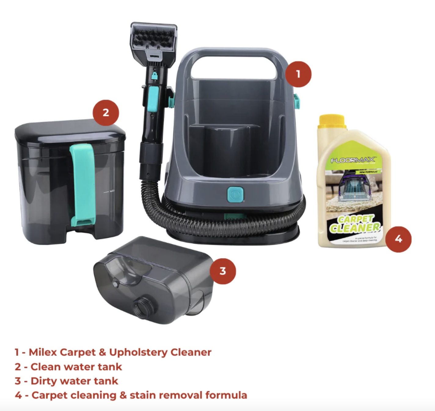R700 off on Milex Carpet & Upholstery Cleaner | OneDayOnly