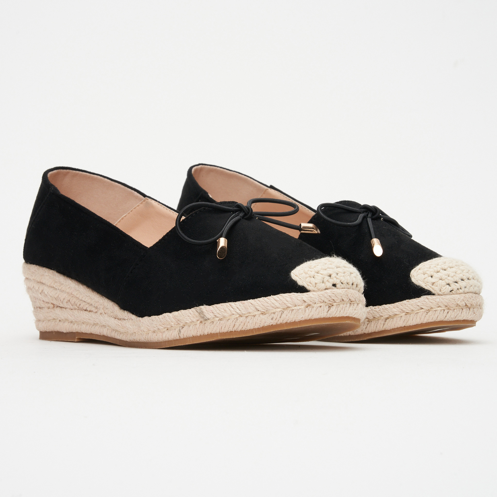 46% off on Geena Ladies 2-in-1 Suede Wedges | OneDayOnly