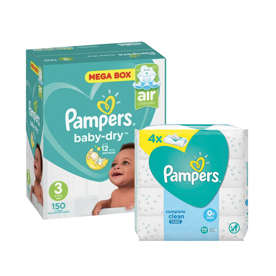 Size 3 (150 Nappies) - Bundle Contents