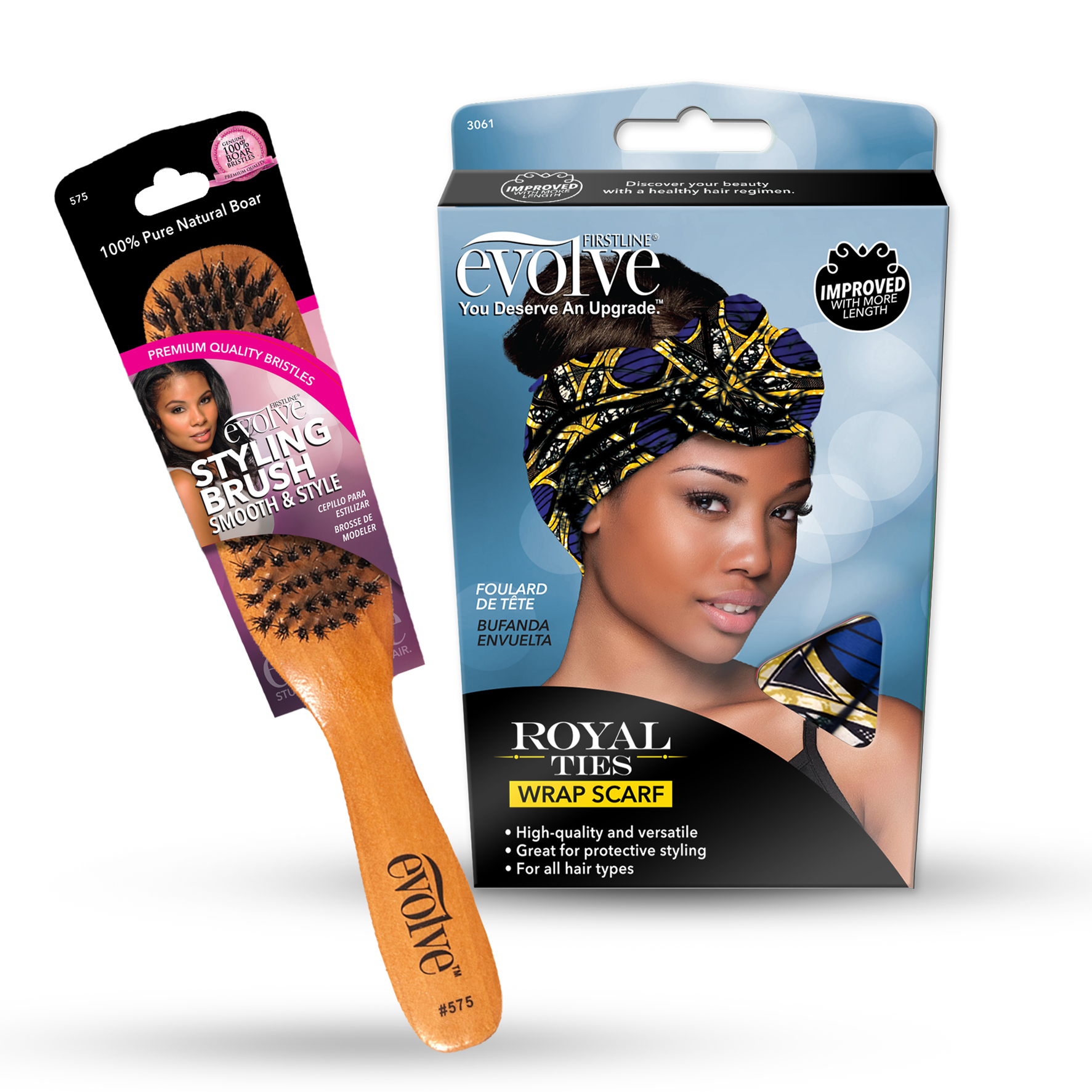 32 off on Evolve Head Wrap and Styling Brush OneDayOnly