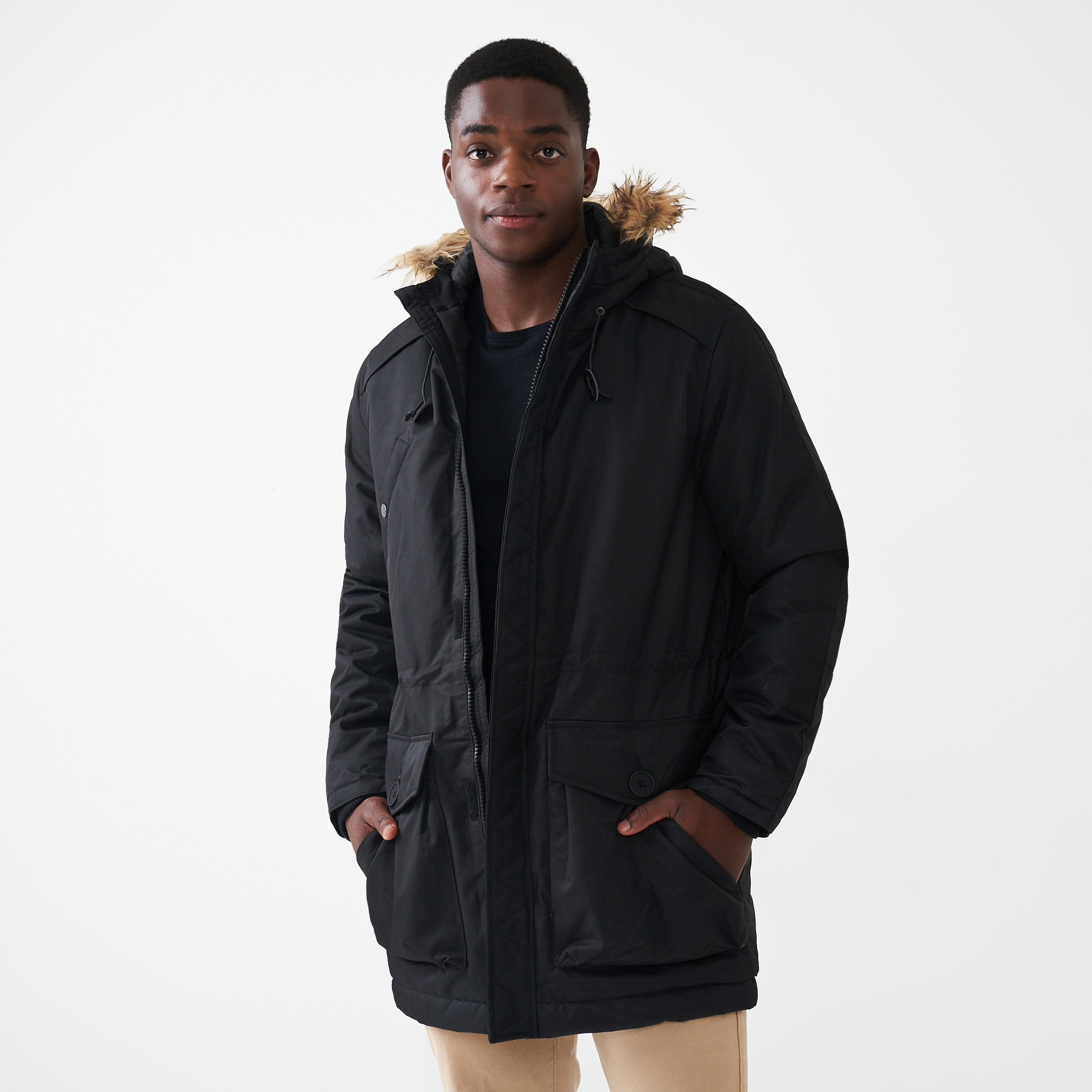 60% off on Men's Padded Parka Jacket OneDayOnly